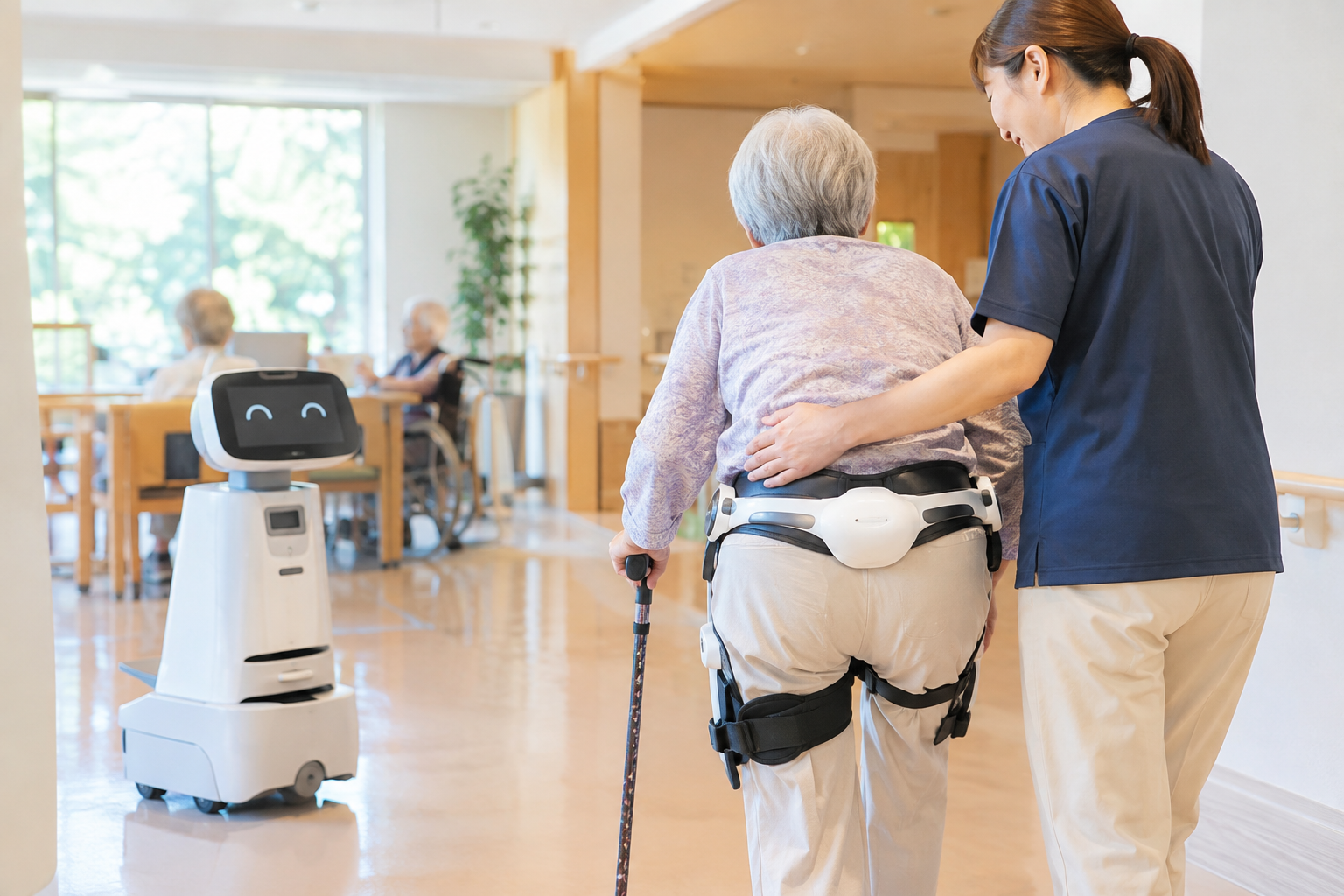 介護ロボットが変える介護の未来