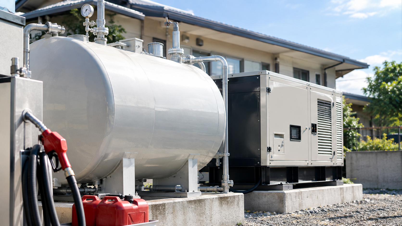 非常用発電機の導入に使える「自衛的燃料備蓄補助金」とは？補助率・対象施設・申請の注意点を解説